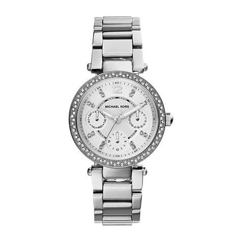 michael kors mini parker mk5615 watch|Michael Kors Women's Chronograph Mini Parker Stainless Steel .